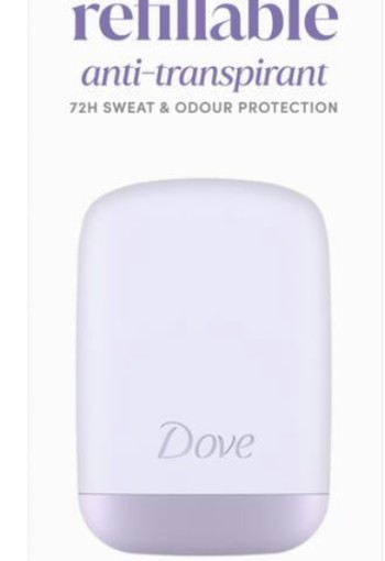 Dove Violet Antiperspirant Deodorant Refillable Starter Kit