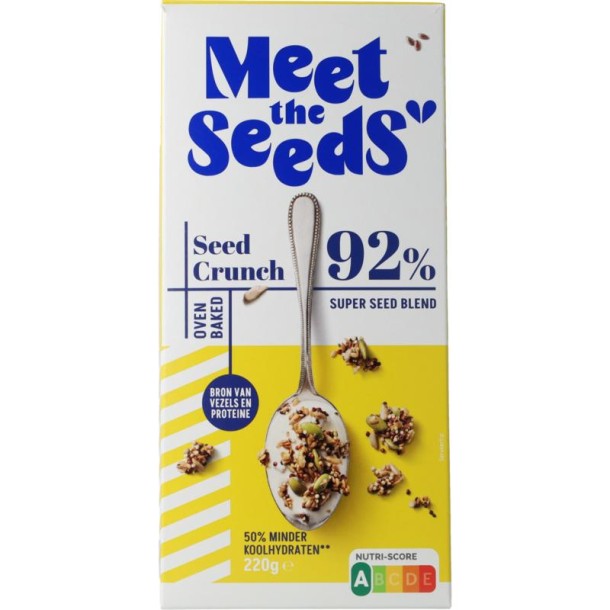 Meet the Seeds seed crunch krokant mix bio