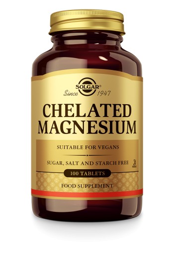 Chelated Magnesium (100 tabletten)