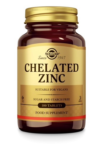 Chelated Zinc (100 tabletten)