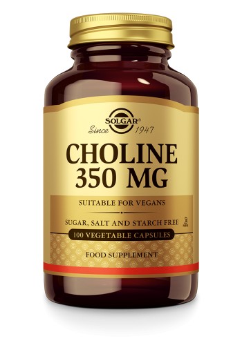 Choline 350 mg (100 plantaardige capsules)