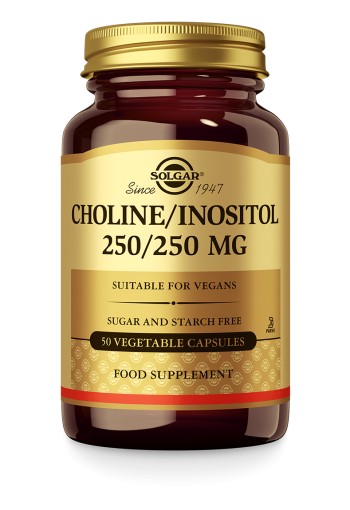 Choline/Inositol 250/250 mg (50 plantaardige capsules)