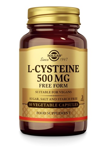 L-Cysteine 500 mg (30 plantaardige capsules)