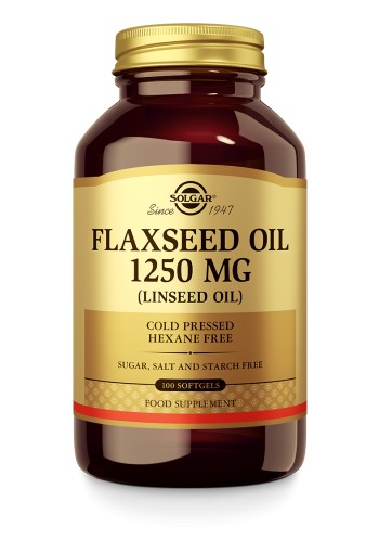 Flaxseed Oil 1250 mg (100 softgels)