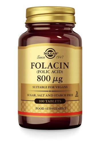 Folacin (folic acid) 800 mcg (100 tabletten)