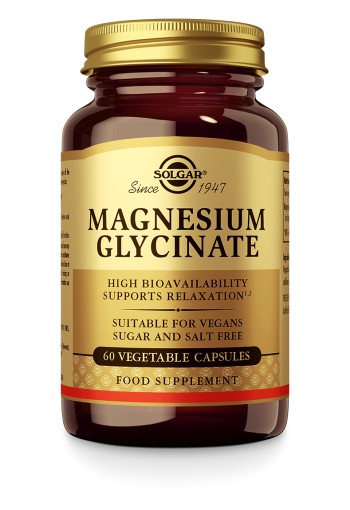 Magnesium Glycinate (60 plantaardige capsules)