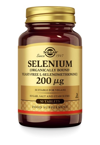 Selenium 200 mcg (50 tabletten)