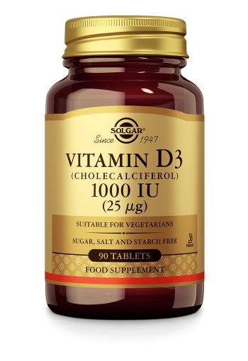 Vitamin D-3 1000 IU (90 tabletten)