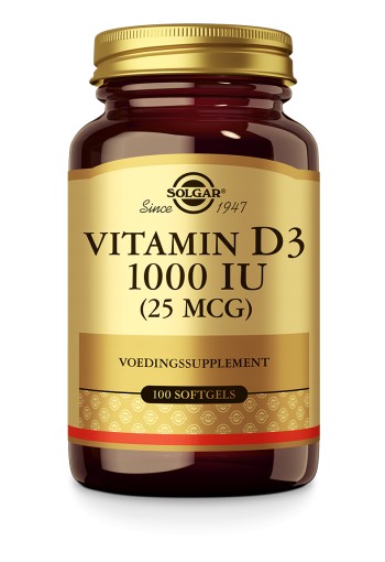 Vitamin D-3 1000 IU (100 softgels)