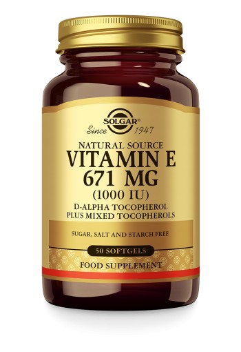 Vitamin E 671 mg/1000 IU Complex (50 softgels)
