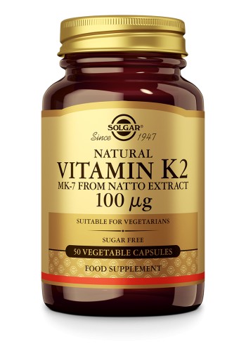 Vitamin K-2 100 mcg (50 plantaardige capsules)