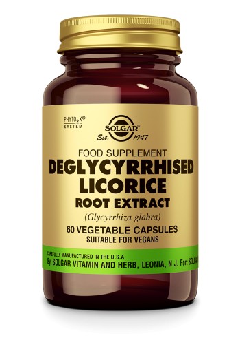 Deglycyrrhised Licorice Root Extract (60 plantaardige capsules)