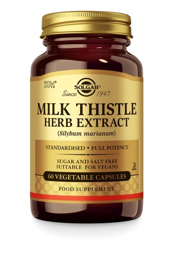 Milk Thistle Herb Extract (60 plantaardige capsules)