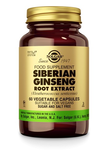 Ginseng Siberian Root Extract (60 plantaardige capsules)