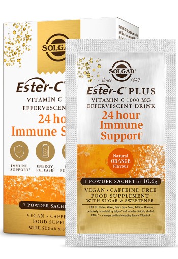 Ester-C® Plus Effervescent 1000 mg (7 sachets bruispoeder)