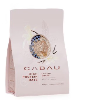 Cabau High Protein Oats Vanilla 560 gram