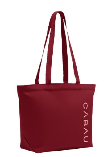 CABAU canvas tas Cherry