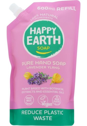 Happy Earth refill handzeep lavender ylang