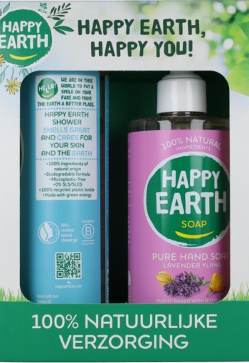 Happy Earth giftset douchegel & handzeep