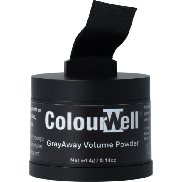Colourwell greyaway volume powder black