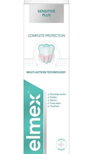 Elmex Tandpasta sensitive plus complete protectie. 75 Milliliter