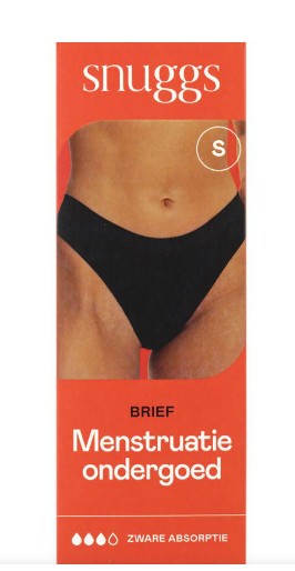 Snuggs Brief Tencel™ Heavy Absorption Black S