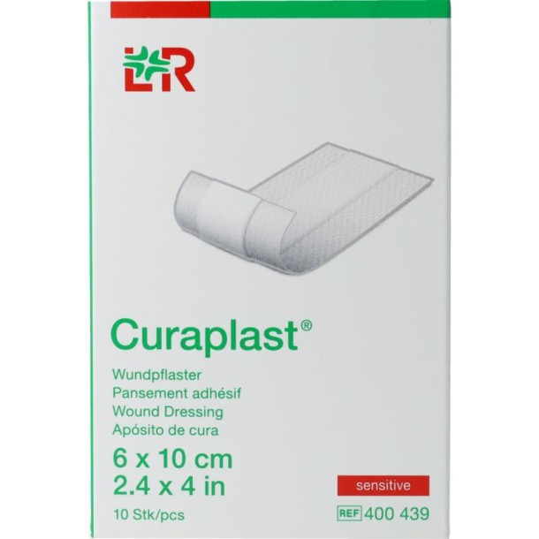 Curasept curaplast sensit wondpl10x6cm