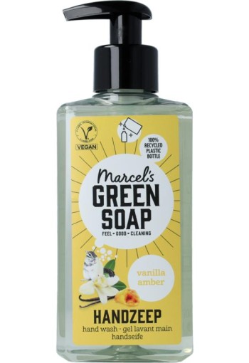Marcel's Green Soap handzeep vanilla & amber