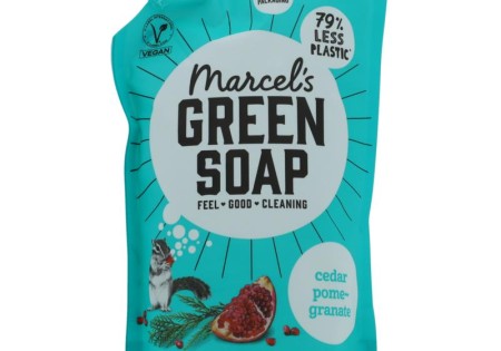 Marcel's Green Soap Handzeep Ceder & Pomegranate Navulling (500 ml)