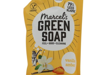 Marcel's Green Soap Handzeep Vanille & Amber Navulling (500 ml)