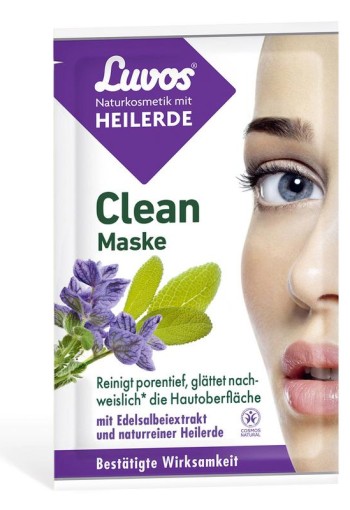 Luvos Crememasker clean 7.5ml (2 Stuks)