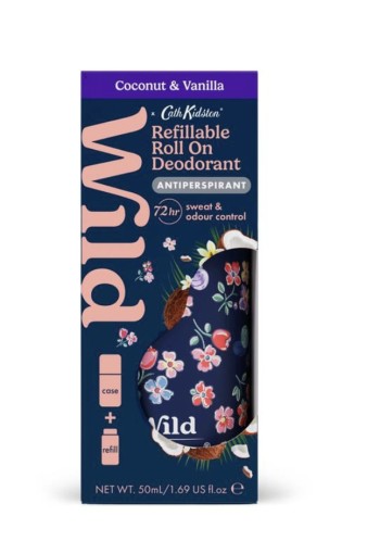 Wild Coconut and Vanilla Anti-Perspirant Deodorant Roller Starterpack 50 ML