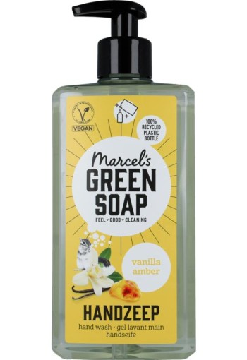 Marcel's Green Soap handzeep vanilla & amber