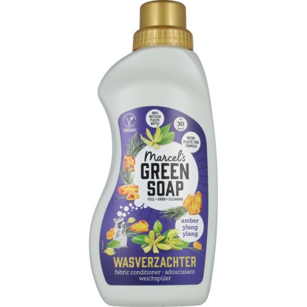 Marcel's Green Soap wasverz amber & ylang ylang