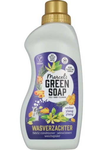 Marcel's Green Soap wasverz amber & ylang ylang