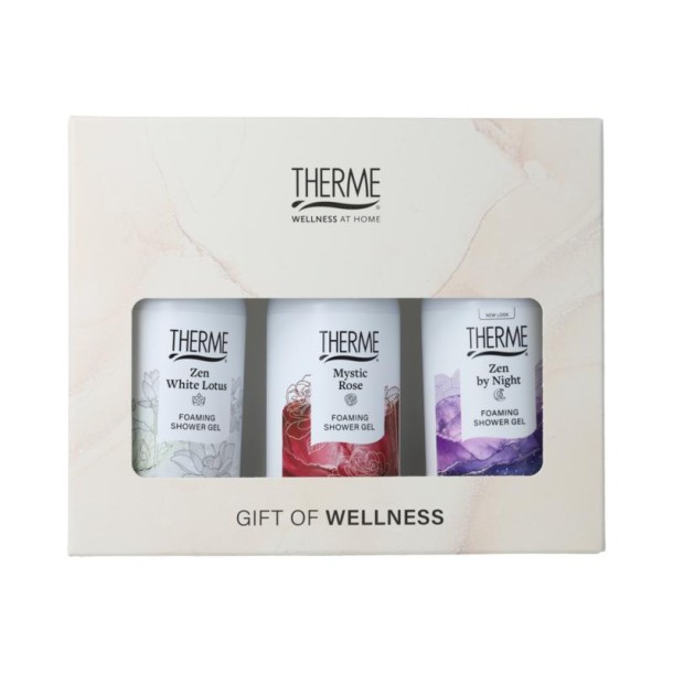 Therme Giftset foaming shower favorites