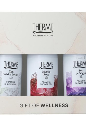 Therme giftset foaming shower 3x50ml