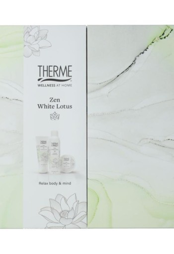Therme giftset zen white lotus