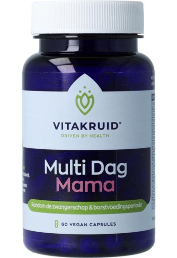 Vitakruid Multi dag mama vegan (60 Vegetarische capsules)