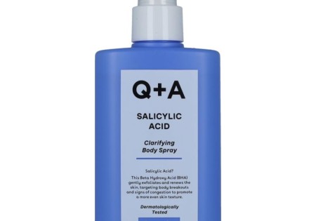 Q+A salicylic acid body spray