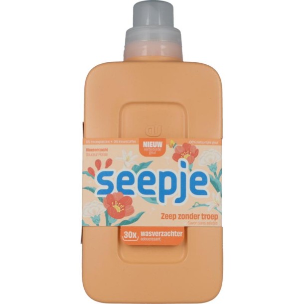 Seepje Wasverzachter bloemenzacht (750 Milliliter)