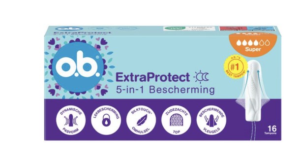 o.b. Extra Protect Super Tampons 16 Stuks