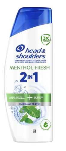 Head & Shoulders Menthol Fresh 2in1 Shampoo & Conditioner 250 ML