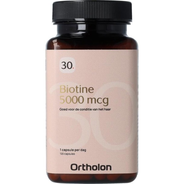 Ortholon Biotine 5000 mcg (120 ca)