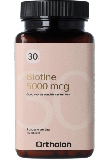 Ortholon Biotine 5000 mcg (120 ca)
