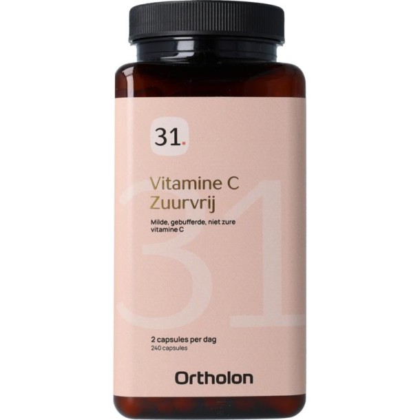 Ortholon Vitamine C Zuurvrij (240 ca)