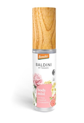 Baldini BodyMist Roos demeter (30 Milliliter)