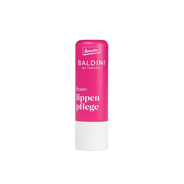 Baldini Lippenbalsem Rose met sheabutter demeter (4,8 Gram)