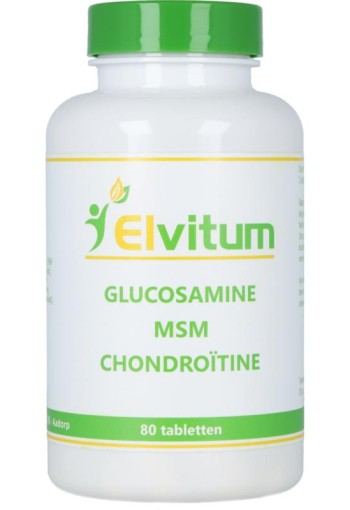 Elvitum Glucosamine MSM Chondroïtine (80 tb)
