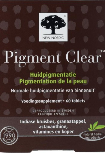 New Nordic Pigment clear skin care
